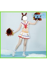 2XXT Cosplay Uma Musume Pretty Derby Nice Nature Run & Win Cheerleading Uniform Cosplay Costume